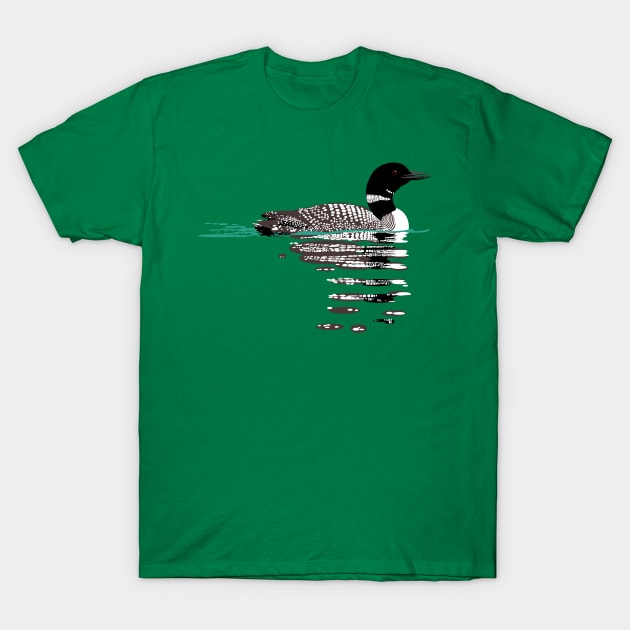 Common Loon T-Shirt by stargatedalek